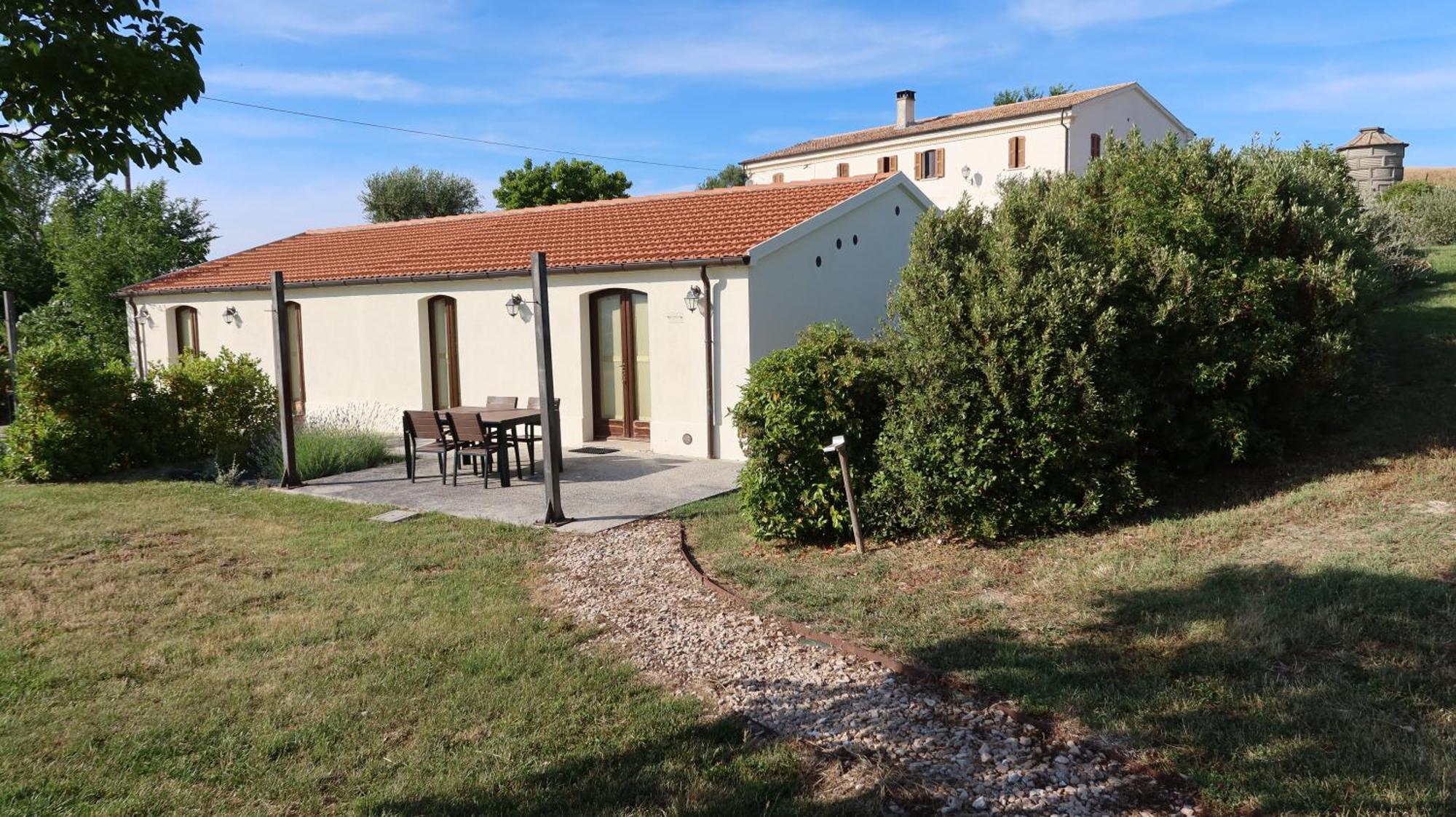 Penzion Rustico Del Bozzo Castelleone di Suasa Exteriér fotografie